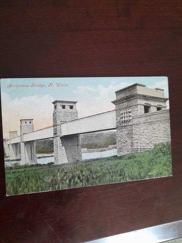Old postcard britannia - old,