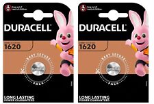 2x Duracell CR1620 3v Lithium
