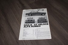 Alfa Romeo Guilia GT Veloce
