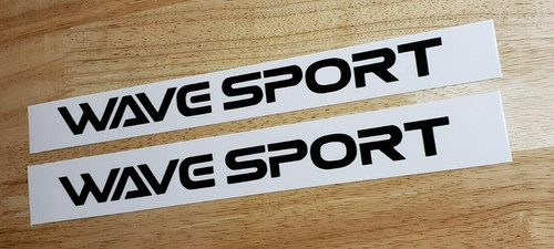 Wave sport canoe - sport, decals