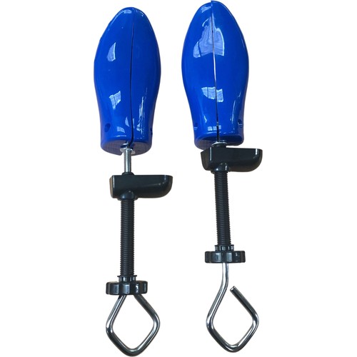 Shoe trees adjustable blue - shoe,