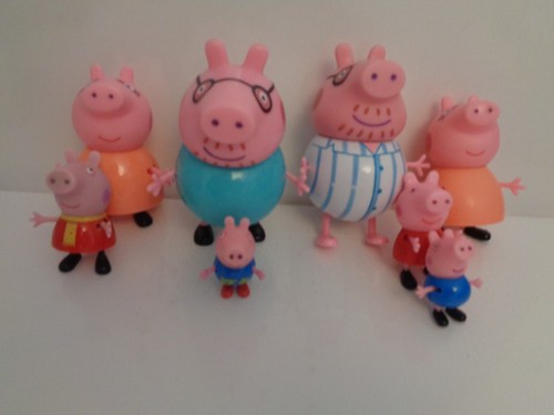 Peppa pig family - pig,