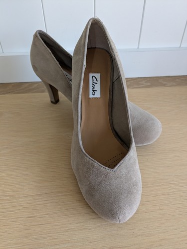 Clarks faux suede - faux,