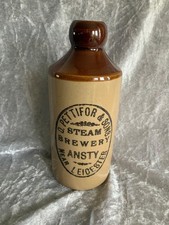 GINGER BEER-STONEWARE BOTTLE