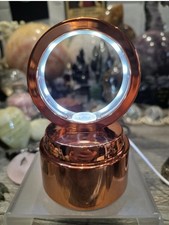 Rotating Led Halo Crystal Ball