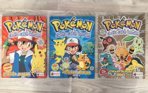 Pokemon merlin sticker album - merlin,