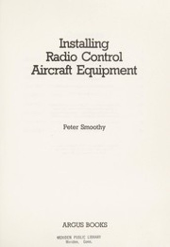 Installing radio control - installing,