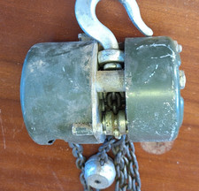 Torpedo 5 Tonne chain winch hoist, block and tackle, vintage