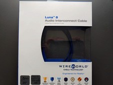 Wireworld Luna 8 XLR To XLR 0.5m Balanced Cables