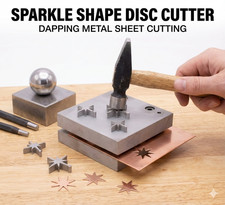 3 piece Sparkle -Shaped Disc