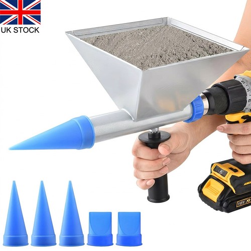 Auger mortar caulking - auger, gun