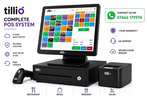 Complete epos till system cash - till,