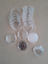 50p Coin Capsule Holder Case