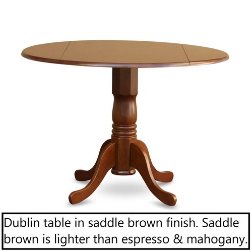 Round dublin drop leaf - 42", drop-leaf