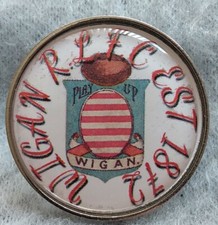 WIGAN RETRO RUGBY LEAGUE  PIN