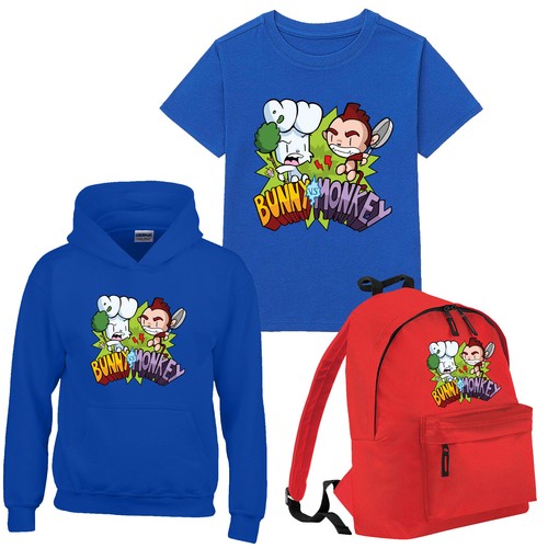 Bunny monkey kids shirt - monkey,
