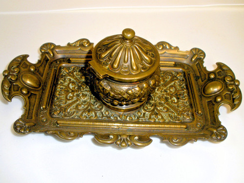 Antique solid brass ornate - antique,