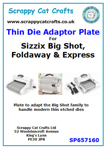 Sizzix big shot - foldaway, thin