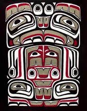 BEAR TOTEM ~ FIRST NATION