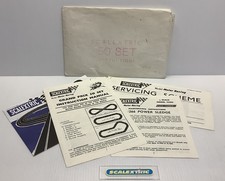SCALEXTRIC TRI-ANG 1960s GRAND PRIX SET 50 'POWERSLEDGE' INSTRUCTION PAPERWORK
