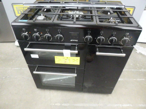 Smeg range cooker black - smeg,