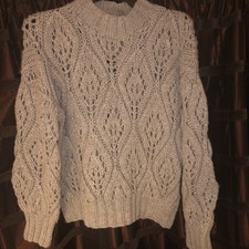 Women’s Jumper Size M 100% Wool 