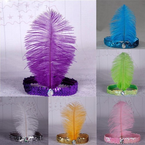 Sequin feather gift vintage - feather,