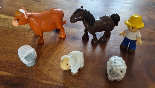 Plastic farm animal bundle - animal,
