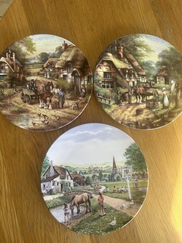 Wedgewood decorative plates - wedgewood, x