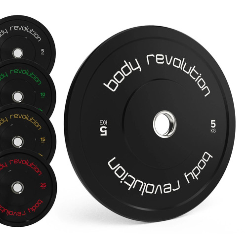 Olympic bumper plates black - bumper,