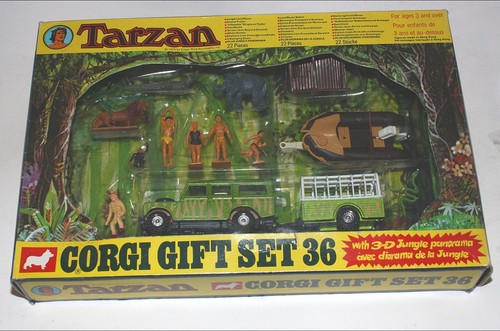 Corgi gift set tarzan - 36,
