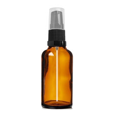 Amber glass dropper - glass, bottles