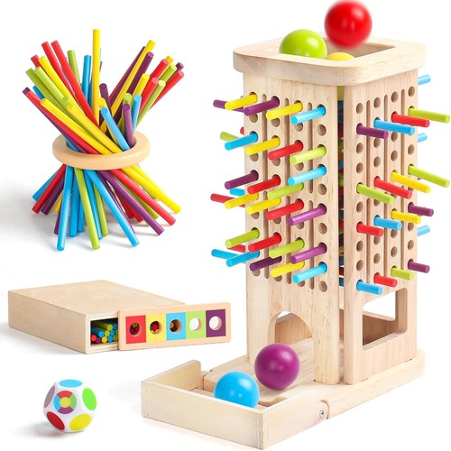 Colorful sticks dice - sticks,