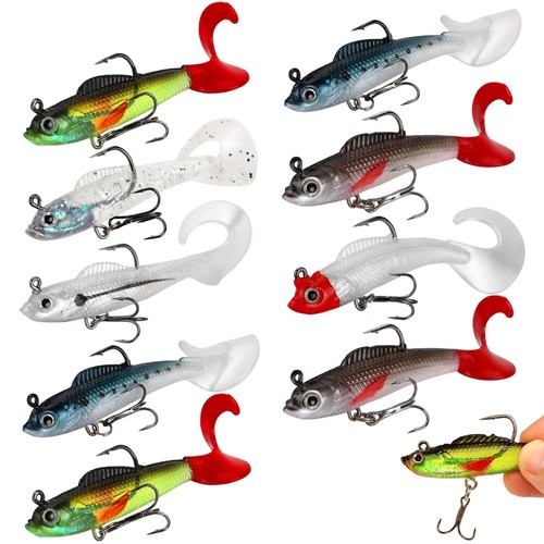 Pcs pike fishing lures - 9,