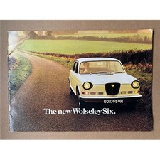 WOLSELEY SIX BROCHURE 1975