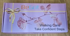 PURPLE FLOWERY WALKING STICK -