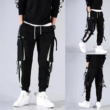Loose Fit Men Cargo Pants with