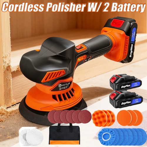 Cordless car da polisher - 6",