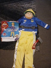 Fireman Sam Fancy Dress Costume Age 5-6 Years Rubies