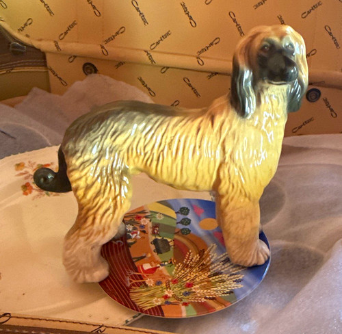 Hand painted ceramic - painted, afghan