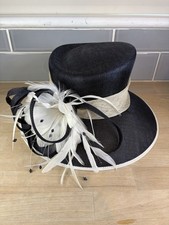 John Lewis Navy White Hat