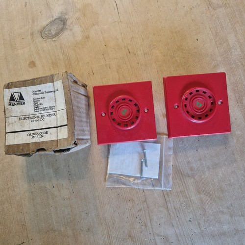 Menvier fire alarm sounders - menvier,