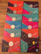 London Olympic 50p Coins -