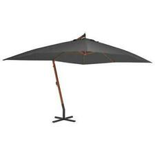 Anthracite Parasol Large