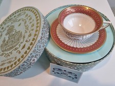 Wedgwood Queen of Hearts - Harlequin Collection - Tea Cup & Saucer Set