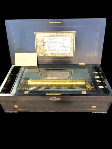 Bornand music box very nice - box,