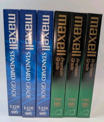 Maxell vhs tape - tape, lot