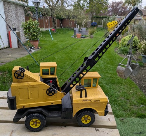 Vintage tonka crane truck - tonka,