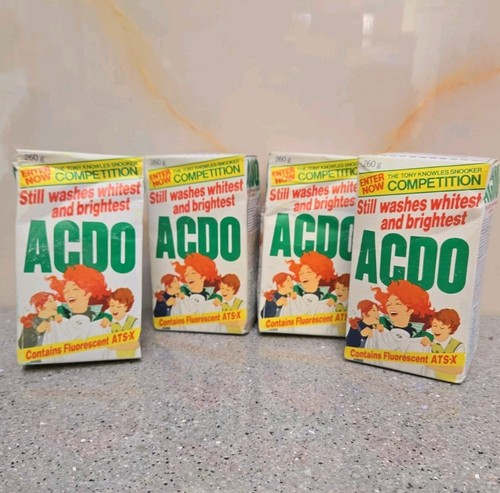 Vintage acdo washing powder - acdo,