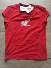 Primark Ladies Red Honda Bike T Shirt Size Small BNWT
